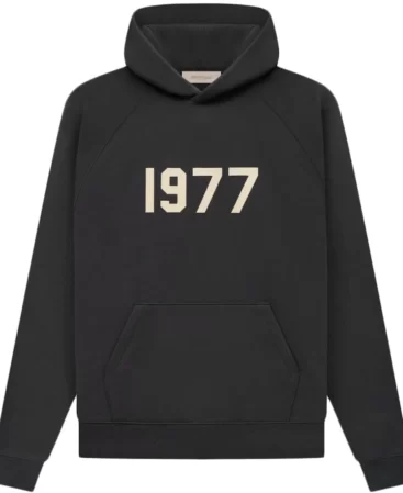 Black 1977 Hoodie Essentials
