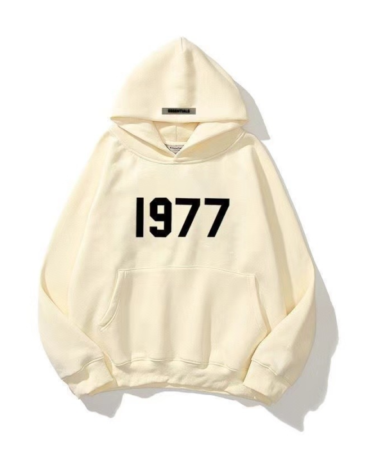 Essentials Beige Hoodie ‘1977’