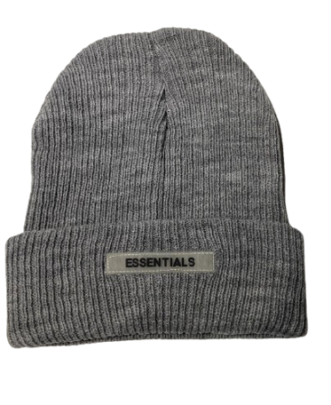 Essentials Black Beanie