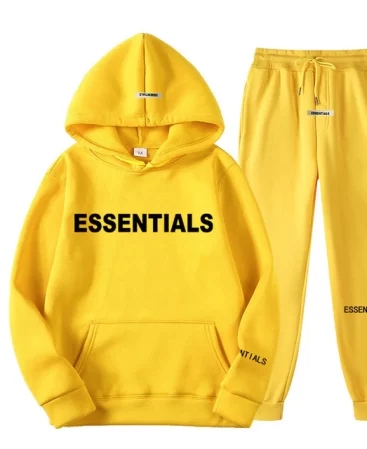 Essentials Tracksuit Yellow