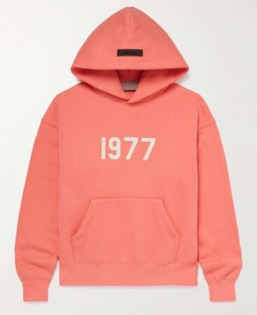 Pink 1977Hoodie Essential